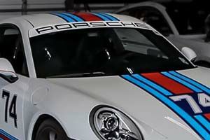 ポルシェ(Porsche) 911(991)カレラ バイザー＆デカール