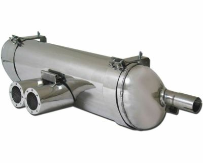 ポルシェ ボクスター(986) 2.5L/2.7L/3.2L 用チタン製マフラー