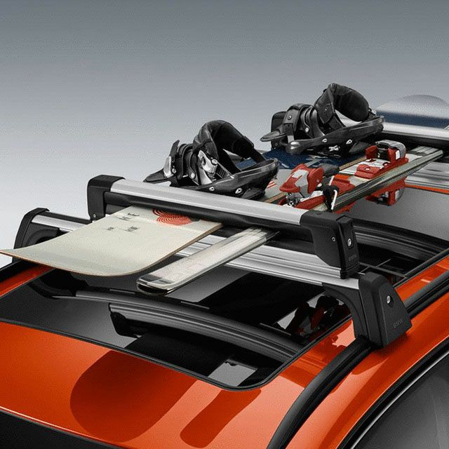 BMW純正】スキー＆スノーボードホルダー BMWルーフラック搭載車用