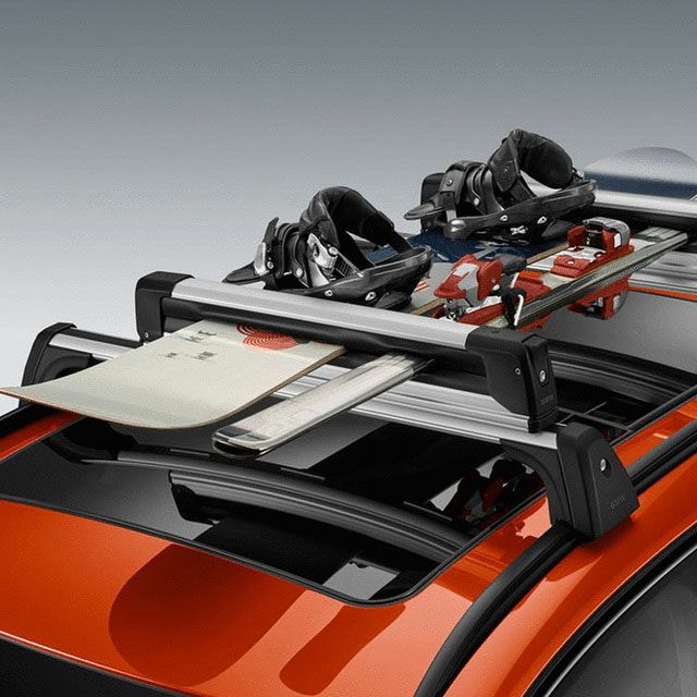 BMW純正】スキー＆スノーボードホルダー BMWルーフラック搭載車用 