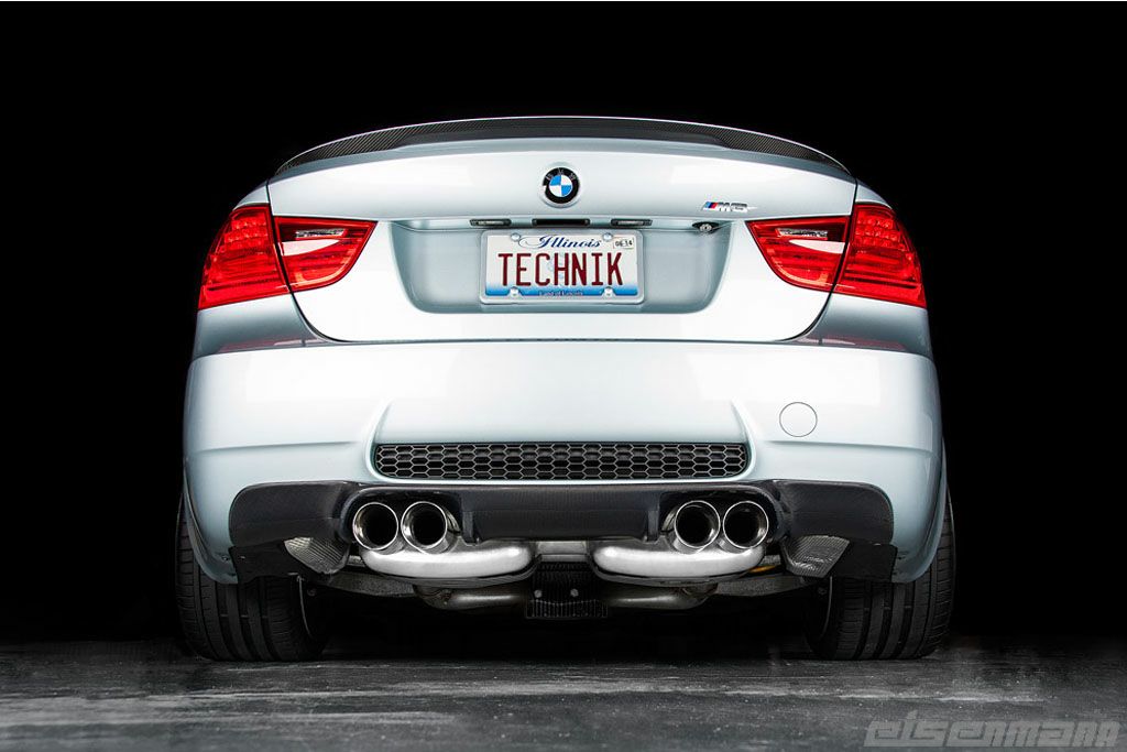 BMW M3(E92)レーシングマフラー クーペ用 83mmクアッドチップ付き