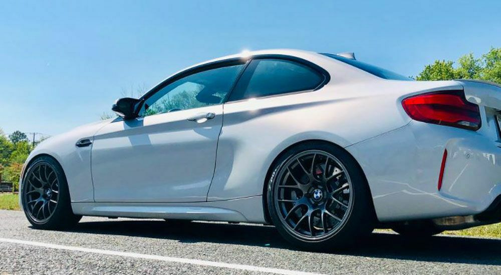 BMW M2(F87)用 EC-7 アルミホイール 4本セット 19x9.5 & 19x10.5 サテンブラック【APEX Race Parts】