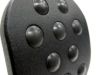 ポルシェ 911/930/993用 アルミアクセルペダル(ラバーグリップ付)ブラック【Rennline】　グリップラバー付きブラックペダルのイメージ画像