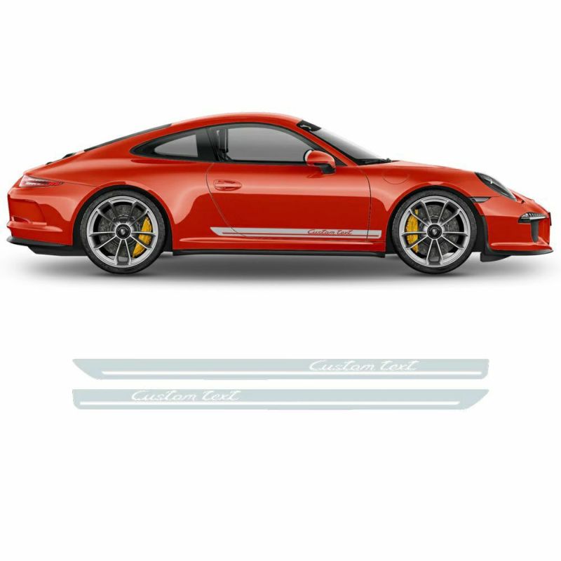 ポルシェ 911 Carrera T カスタマイズ オリジナルテキスト サイド