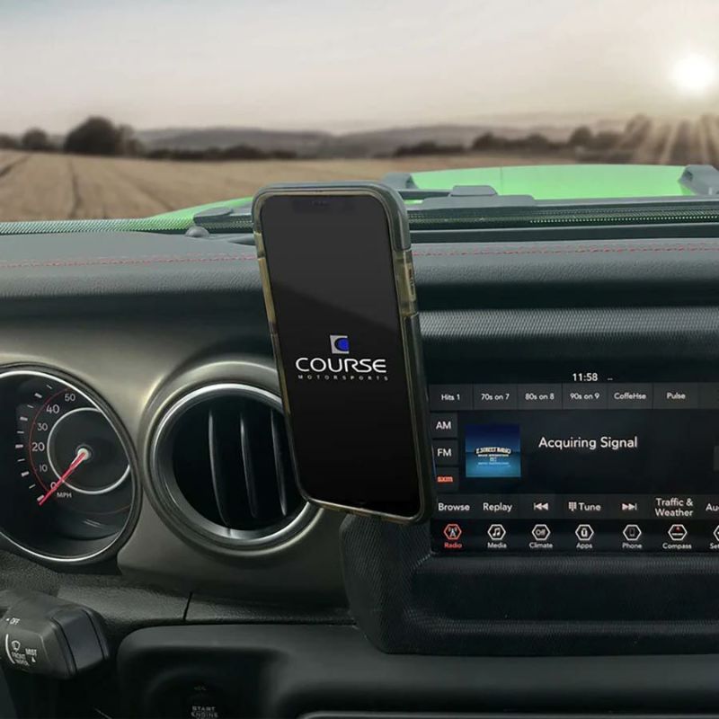 ジープ ラングラー(JL)用 マグネット・スマホホルダー【COURSE】