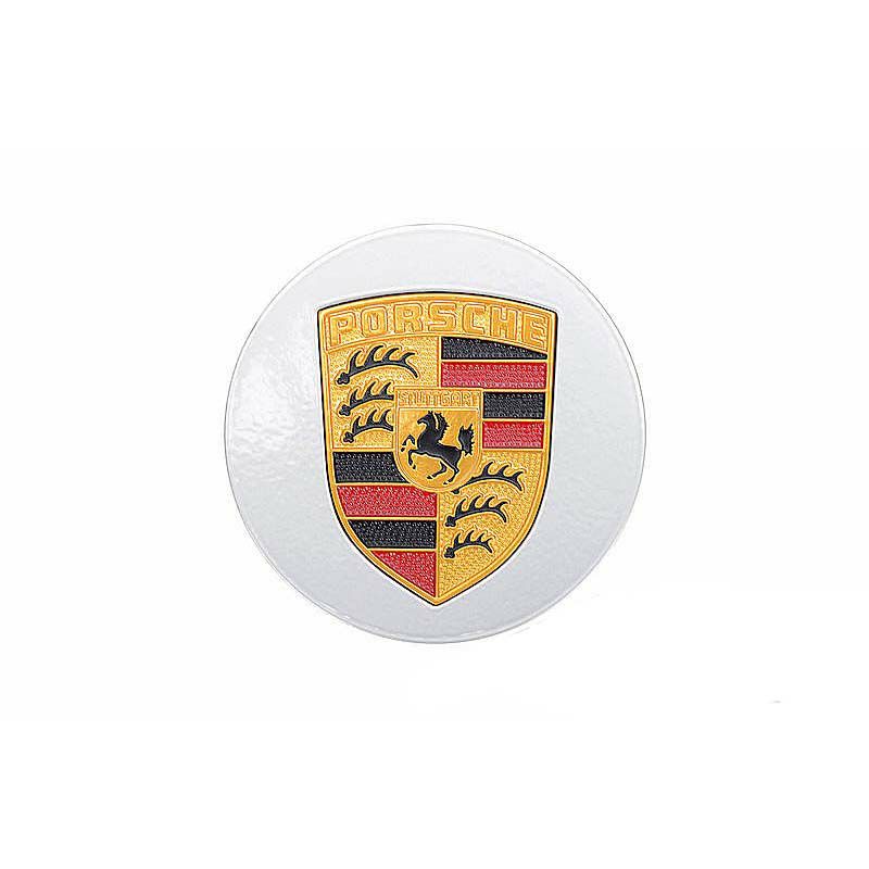 ポルシェ 純正 センターキャップ カラークレスト 76mm いやらしい