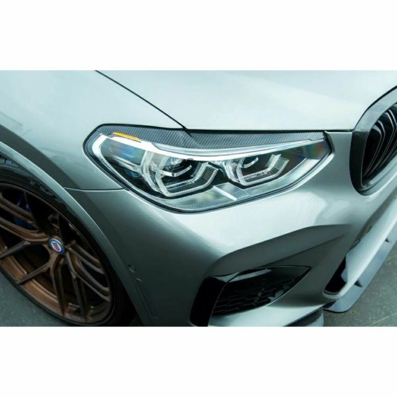 BMW X3シリーズ(G01)カーボンファイバー ヘッドライトカバー 【Auto