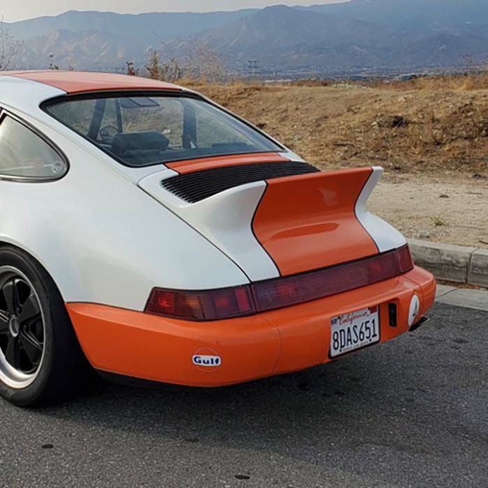 ポルシェ 964 ファイバーグラス・クラシックダックテールスポイラー【Getty Design】