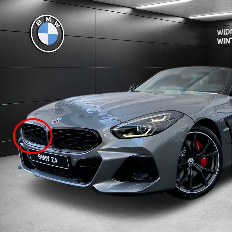 BMW純正】グロスブラック・シャドーラインキドニーグリル(右側