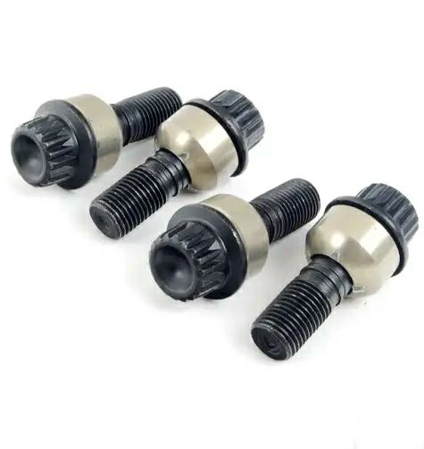 【ポルシェ純正】ポルシェ 992/991(911)/718ケイマン等 ロッキング ホイールボルト セット STD ブラック WHT006979A