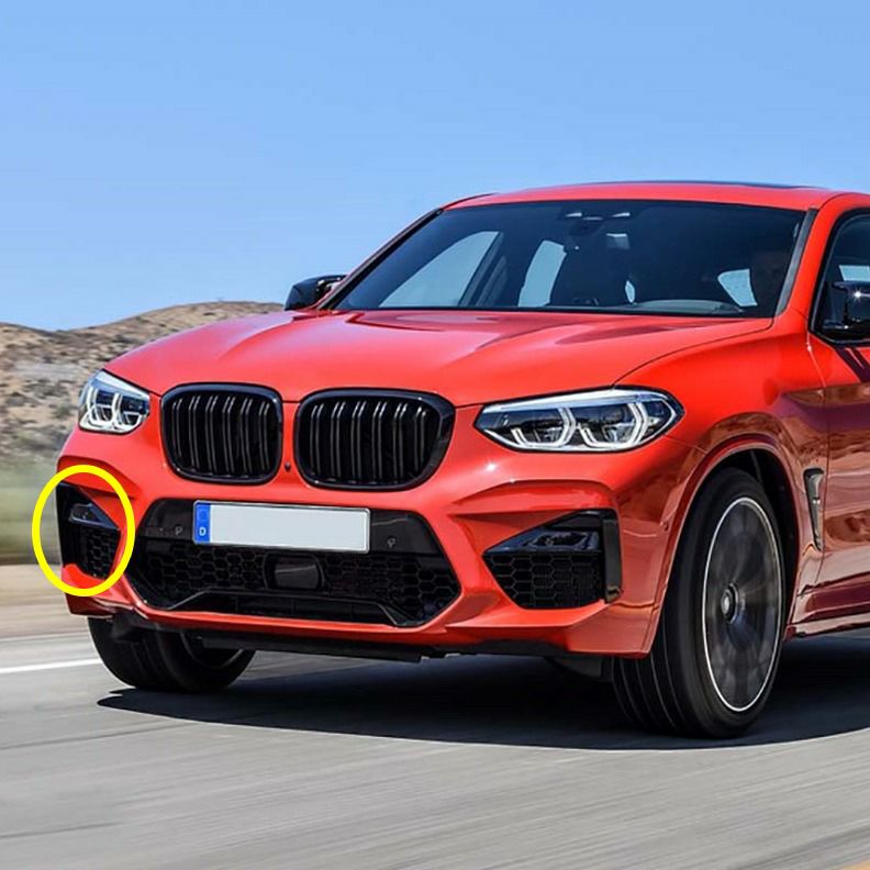 BMW純正】サイド・バンパーグリル(右) BMW X3(G01)／X4(G02)前期 51118092758