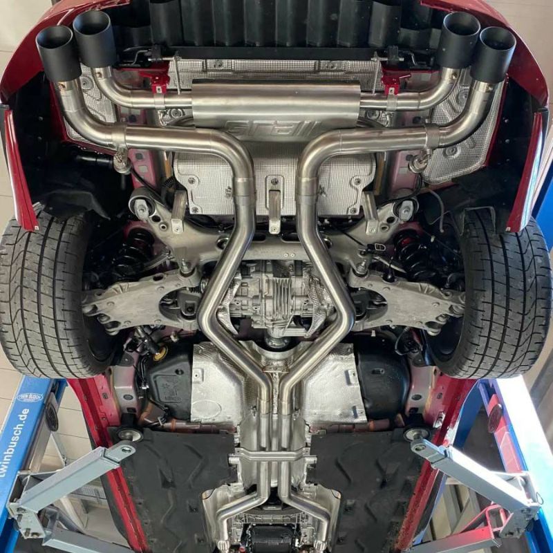 アルファロメオ ジュリア クアドリフォリオ ECE認証 可変バルブ