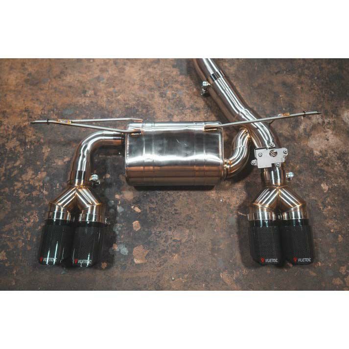 BMW M3(F80)／M4(F82)等 ステンレス・バルブドスポーツマフラー(1x1